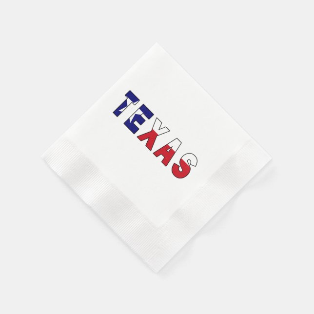 Guardanapo De Papel Texas Flag (Canto)