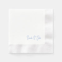 Texto Azul Branco Moderno Casamento Cunhado