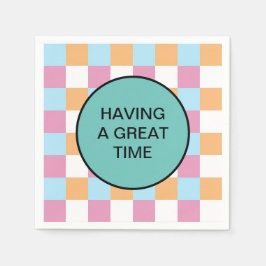 Guardanapo De Papel Texto personalizado engraçado