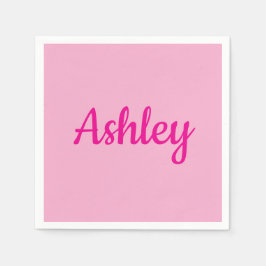 Guardanapo De Papel Texto Personalizável legal