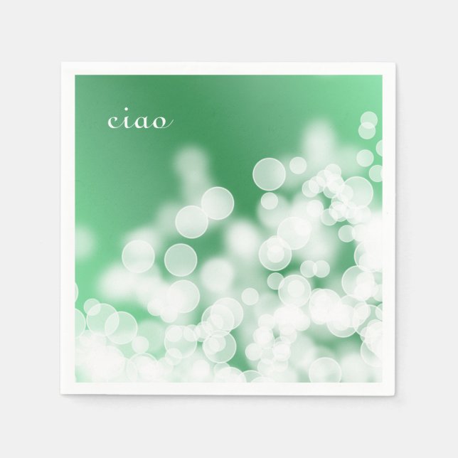 Guardanapo De Papel textura do estilo bokeh. texto. (Frente)