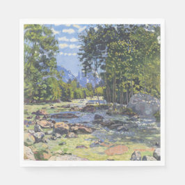 Guardanapo De Papel The Black Lutschina (de Ferdinand Hodler)