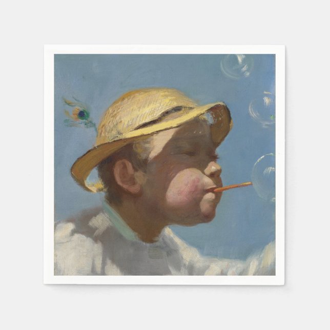 Guardanapo De Papel The Bubble Boy (por Paul Peel) (Frente)