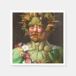 Guardanapo De Papel The Four Seasons: Vertumnus - Giuseppe Arcimboldo