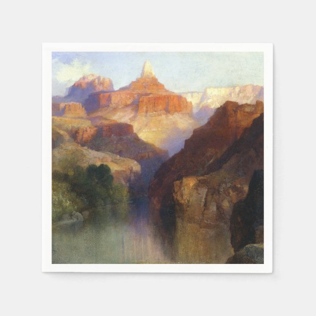 Guardanapo De Papel Thomas Moran Zoroaster Peak (Frente)