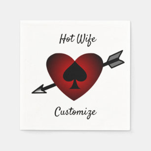Guardanapo De Papel Thunder_Cove Cupid Black Spade