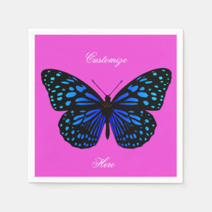 Guardanapo De Papel Thunder_Cove da Borboleta Azul