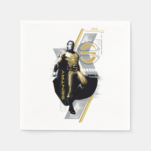 Guardanapo De Papel Thunderbolts* | Sentry Character Graphic (Frente)