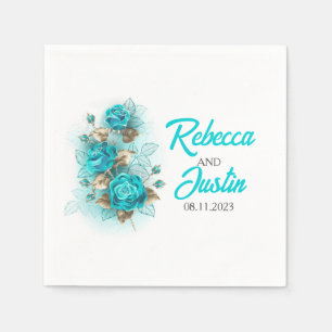 Guardanapo De Papel Tiffany Floral Modern Boho