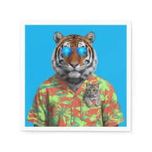 Tiger e Tabby Napkin