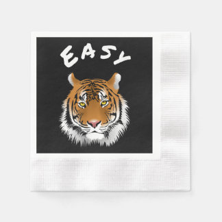 Guardanapo De Papel Tiger Gift | Tigre Fácil Para Baixo Tigre