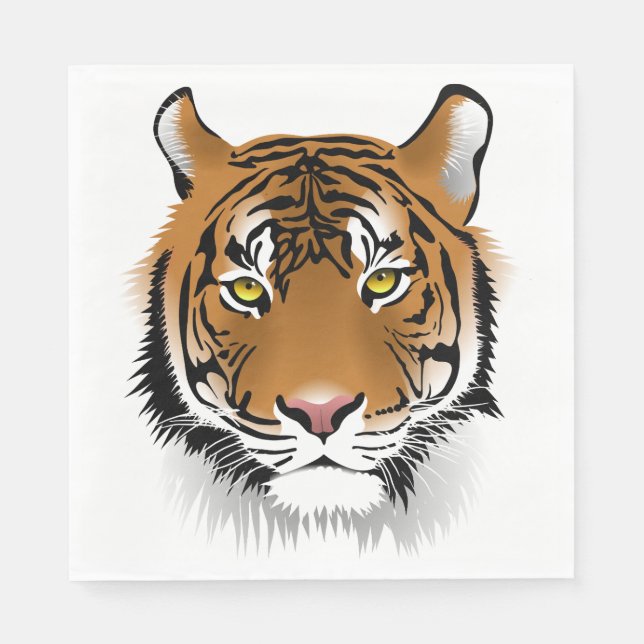 Guardanapo De Papel Tigre (Frente)