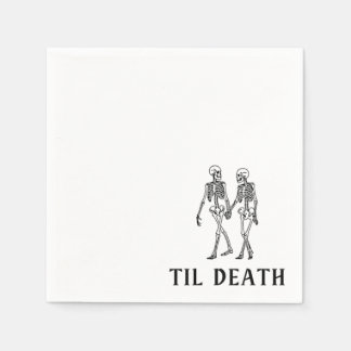 Guardanapo De Papel Til Death Napkins