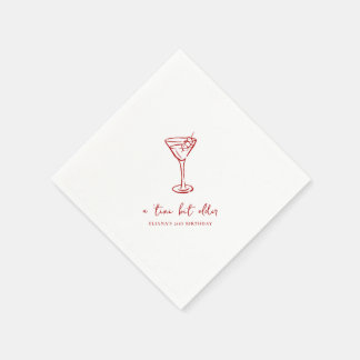 Guardanapo De Papel Tini Bit Older Personalized Birthday Party