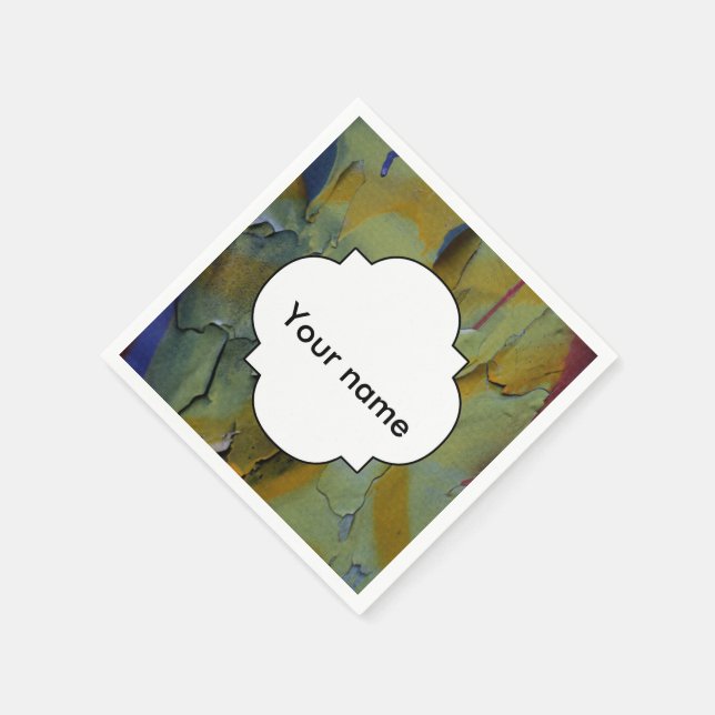 Guardanapo De Papel Tinta de descasque (Canto)