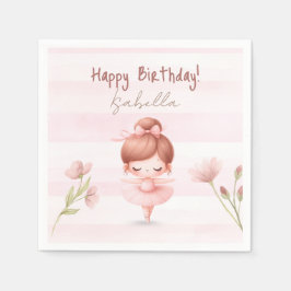 Guardanapo De Papel Tiny Twirls – Ballerina