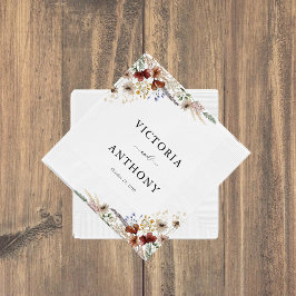 Guardanapo De Papel Tiny Wildflower Wedkins