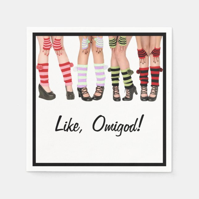 Guardanapo De Papel Tipo, Omigod! Cocktail Napkin (Frente)