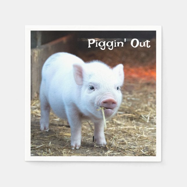 Guardanapo De Papel Tirando A Vida Da Fazenda (Frente)