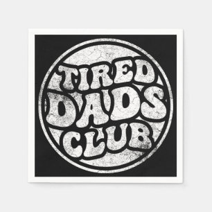 Guardanapo De Papel Tired Pais Club Funny