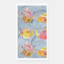 Toalha de convidado de chá