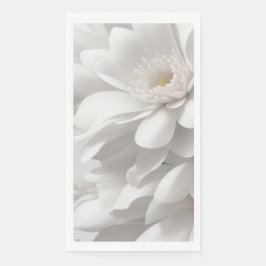 Guardanapo De Papel Toalha de cozinha de flores brancas
