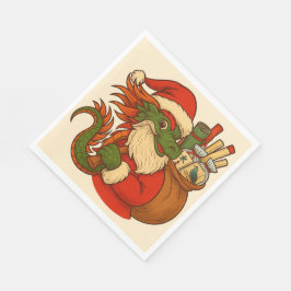 Guardanapo De Papel Toalhas de Natal Santa Mahj!