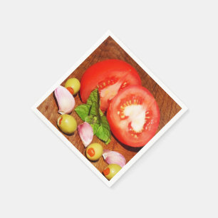 Guardanapo De Papel tomate com cebola