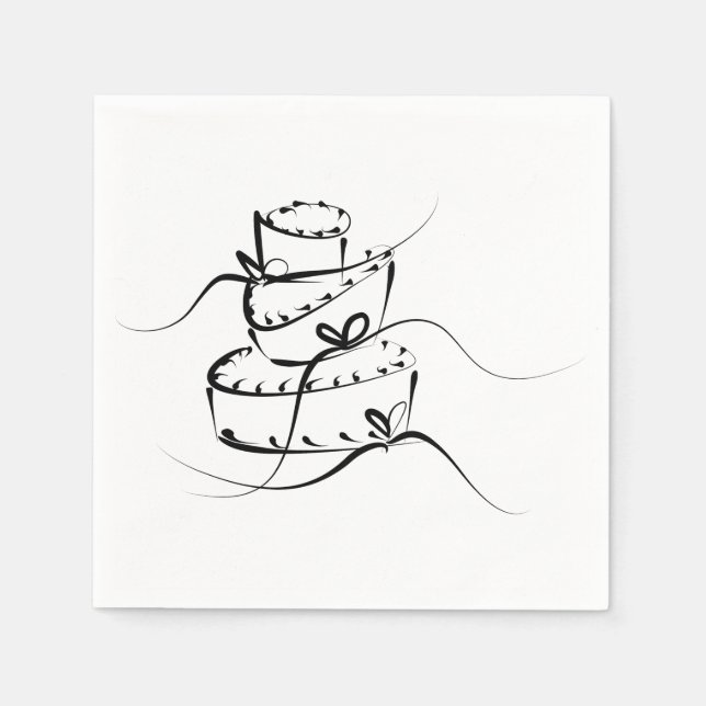 Guardanapo De Papel Topsy Turvy Wedkins (Frente)
