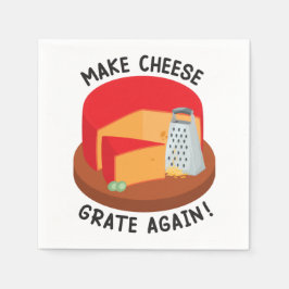 Guardanapo De Papel Tornar Grata De Queijo Novamente