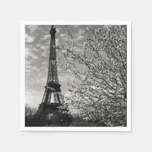 Guardanapo De Papel Torre Eiffel Paris França Vintage
