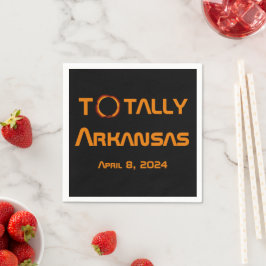 Guardanapo De Papel Totalmente Arkansas 2024 Eclipse Solar