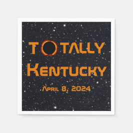 Guardanapo De Papel Totalmente Kentucky 2024 Solar Eclipse