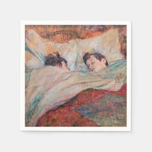 Guardanapo De Papel Toulouse-Lautrec - A Cama