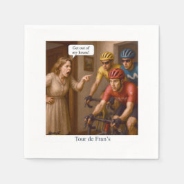 Guardanapo De Papel Tour de Fran's