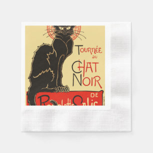 Guardanapo De Papel Tournée du Chat Noir Art Nouveau