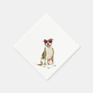 Guardanapo De Papel Touro de Verão Terrier Napkins