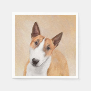 Guardanapo De Papel Touro Miniatura - Pintura Terrier - Bonito Origina