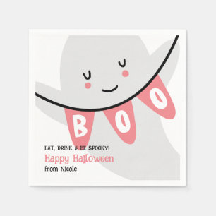 GUARDANAPO DE PAPEL TRATAMENTO DE CRIANÇAS COM BOO BOO FANTASMA