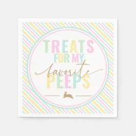 Guardanapo De Papel Tratamentos Para A Páscoa Do Pastel Coelho Da Pásc