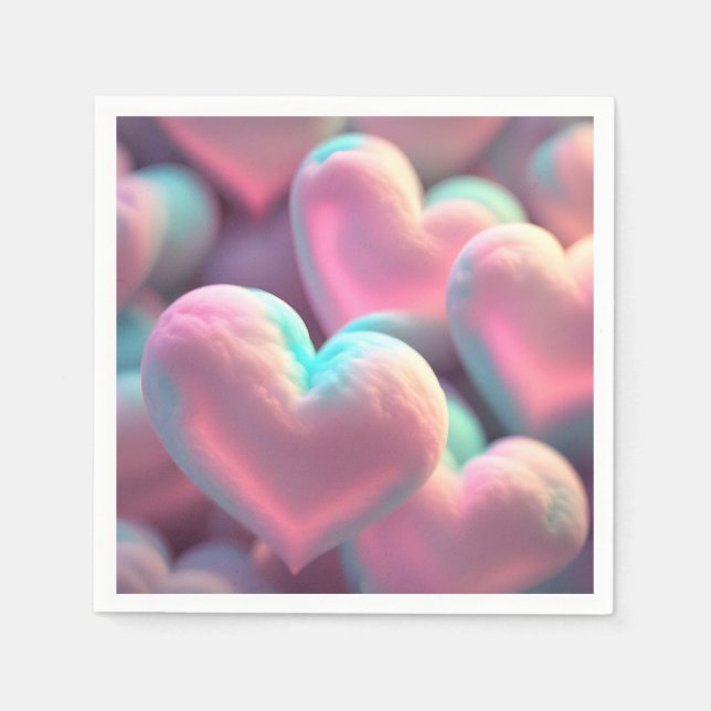 Guardanapo De Papel Travesseiro de amor (Frente)