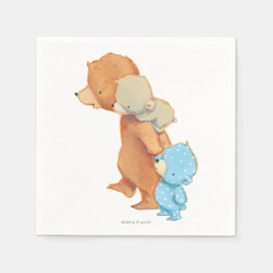 Guardanapo De Papel Três amigos adoráveis do urso
