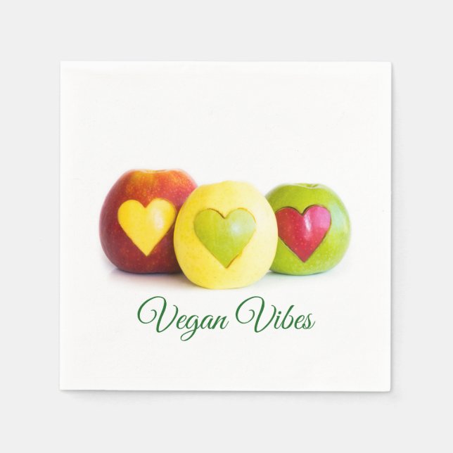 Guardanapo De Papel Três maçãs (Frente)