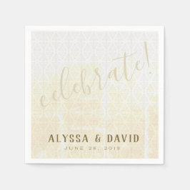 Guardanapo De Papel Triângulos Brancos Distantes Celebram Napkin