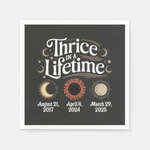 Guardanapo De Papel Tricheiro na Astronomia do Eclipse Solar em Lifeti