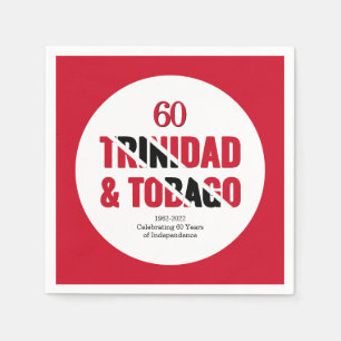 Guardanapo De Papel TRINIDAD 60º aniversário da Independência