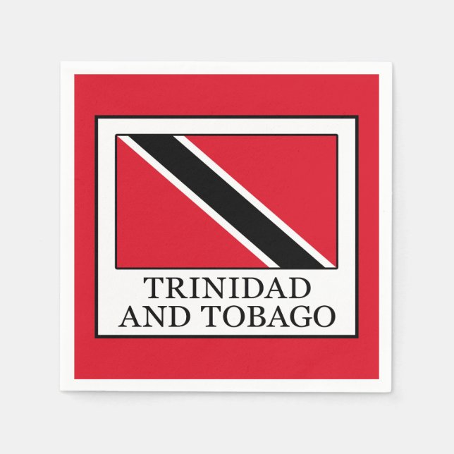 Guardanapo De Papel Trinidade e Tobago (Frente)