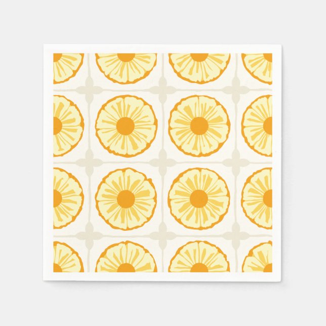 Guardanapo De Papel Tropic Slice Sunny Vibe (Frente)