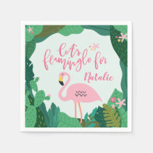 Tropical flamingo