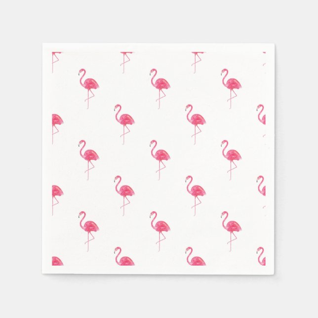 Guardanapo De Papel Tropical Flamingo (Frente)